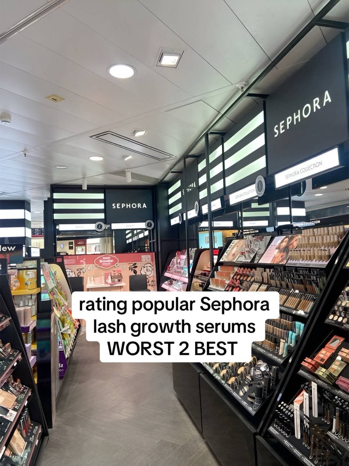 rating popular Sephora
lash growth serums
WORST 2 BEST