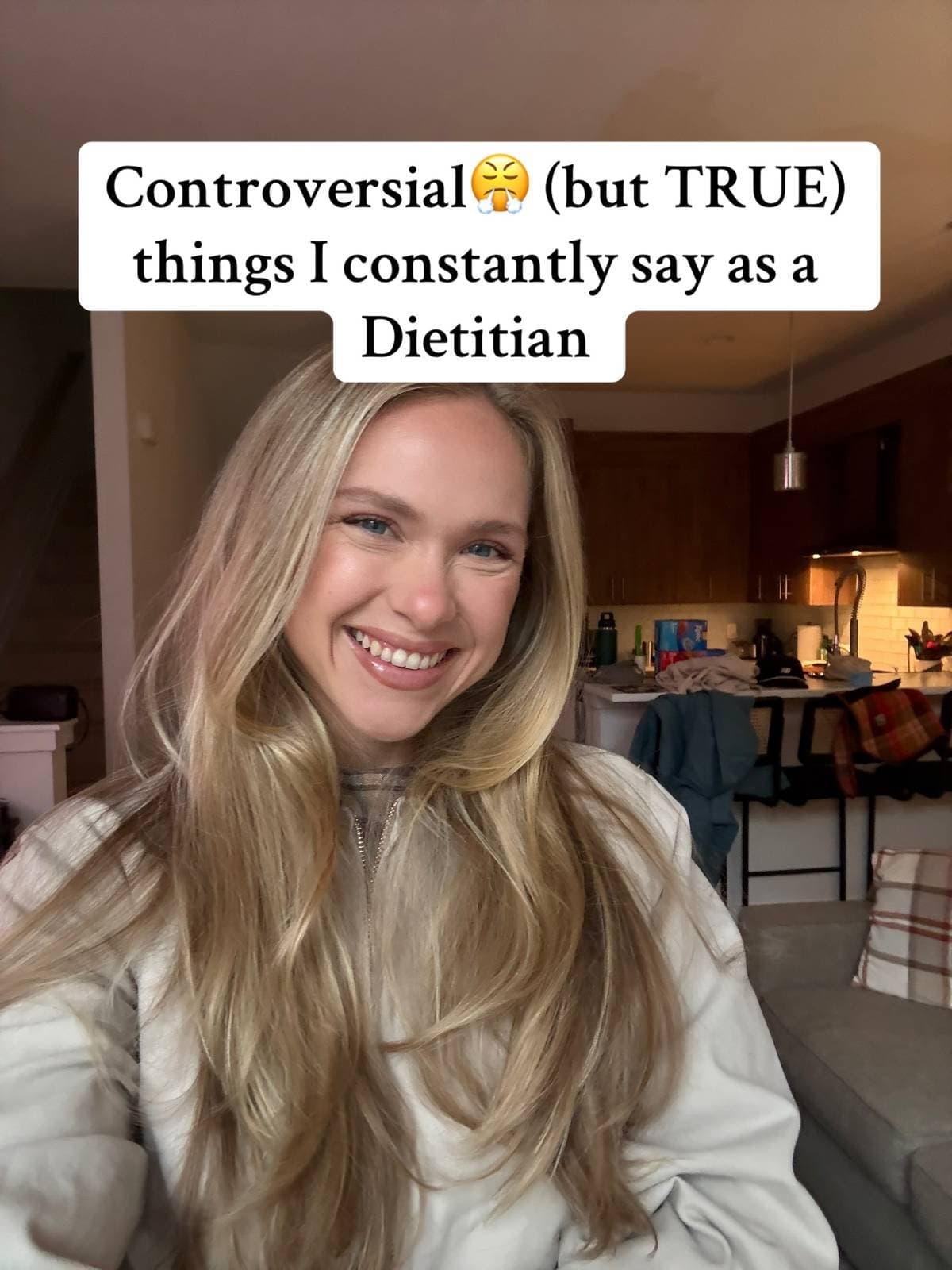 Slide 1: Controversial😤 (but TRUE)
things I constantly say as a
Dietitian