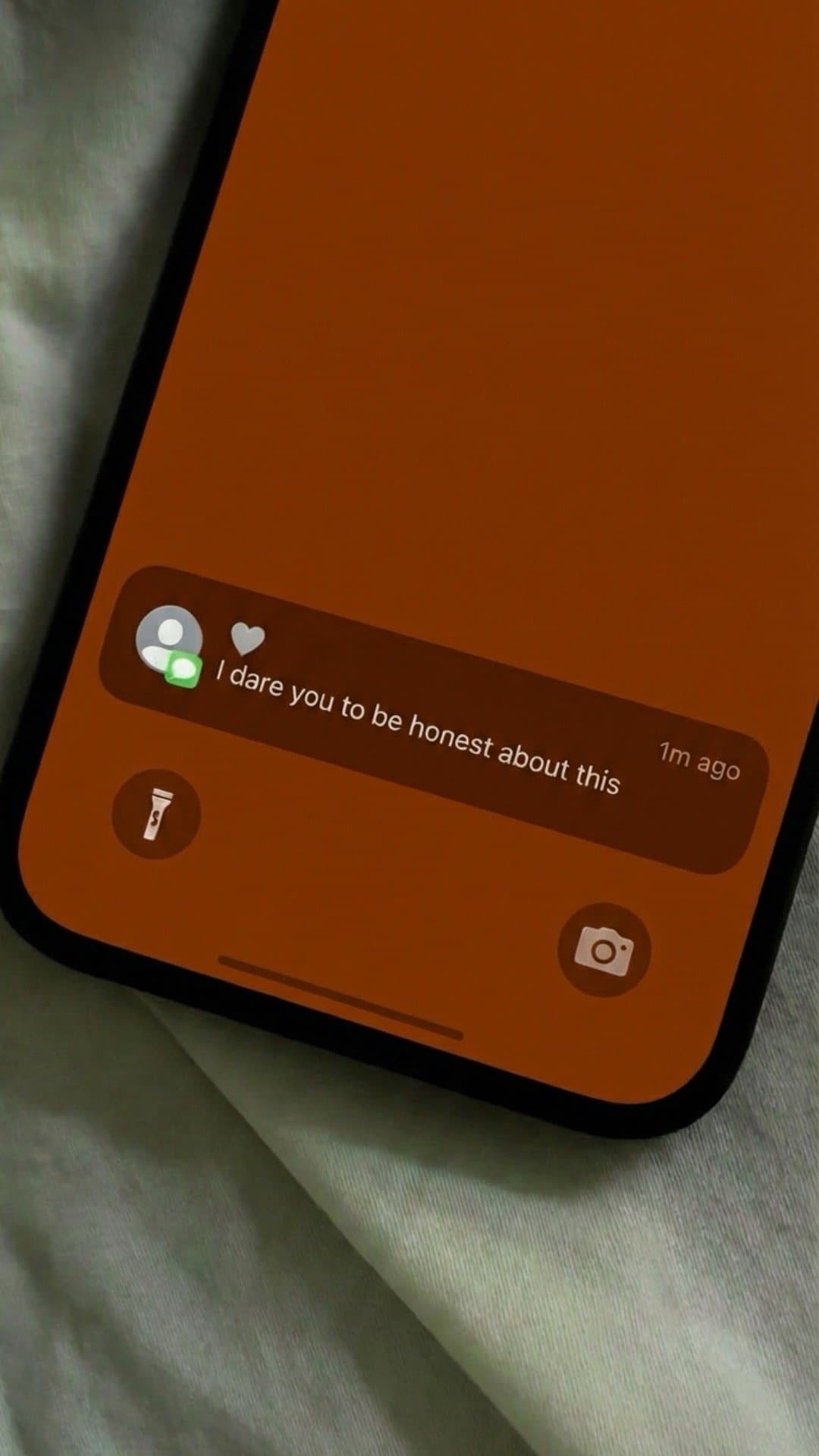 I dare you to be honest about this
1m ago