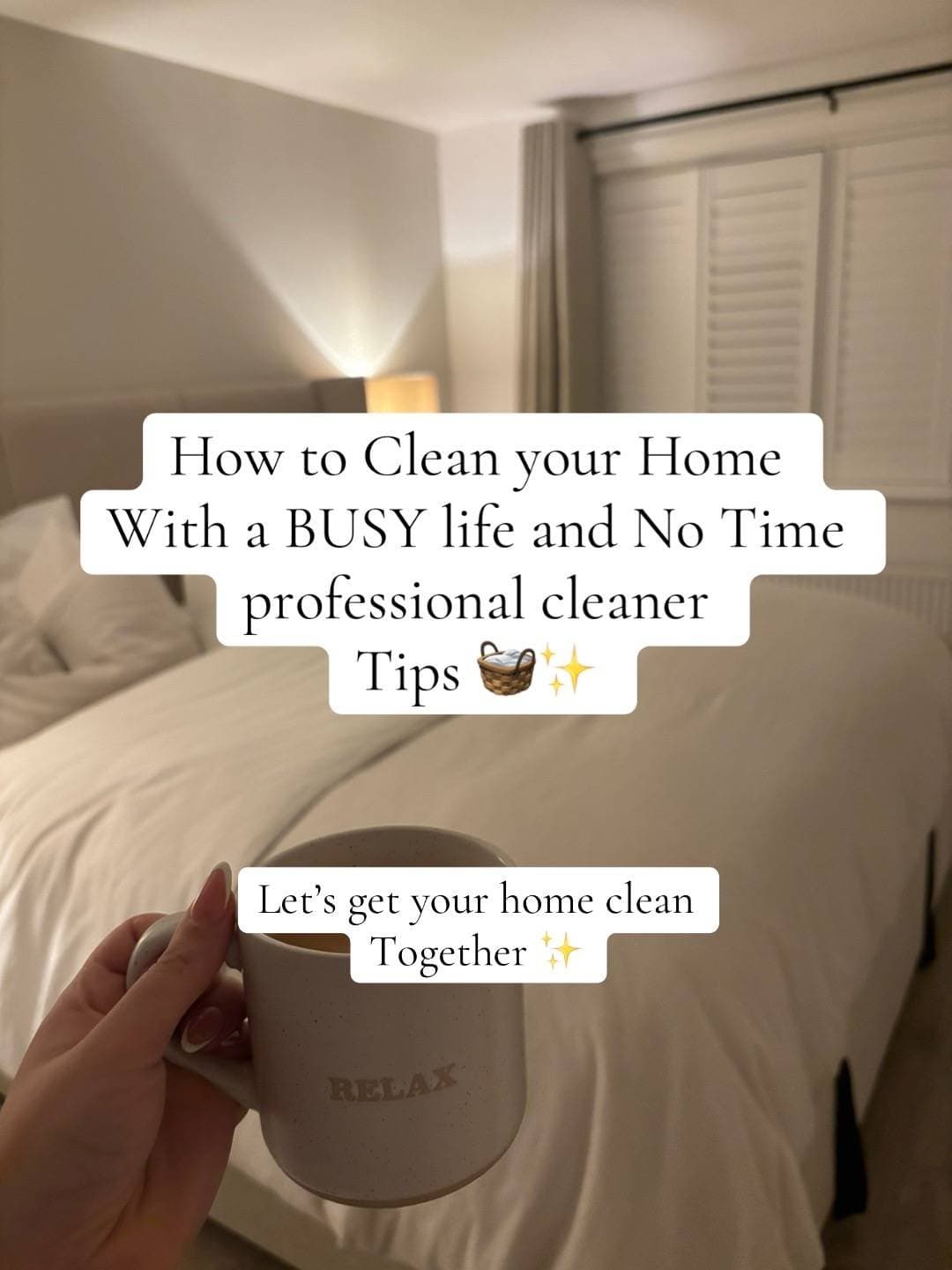 How to Clean your Home
With a BUSY life and No Time
professional cleaner
Tips ๐งบโฆ