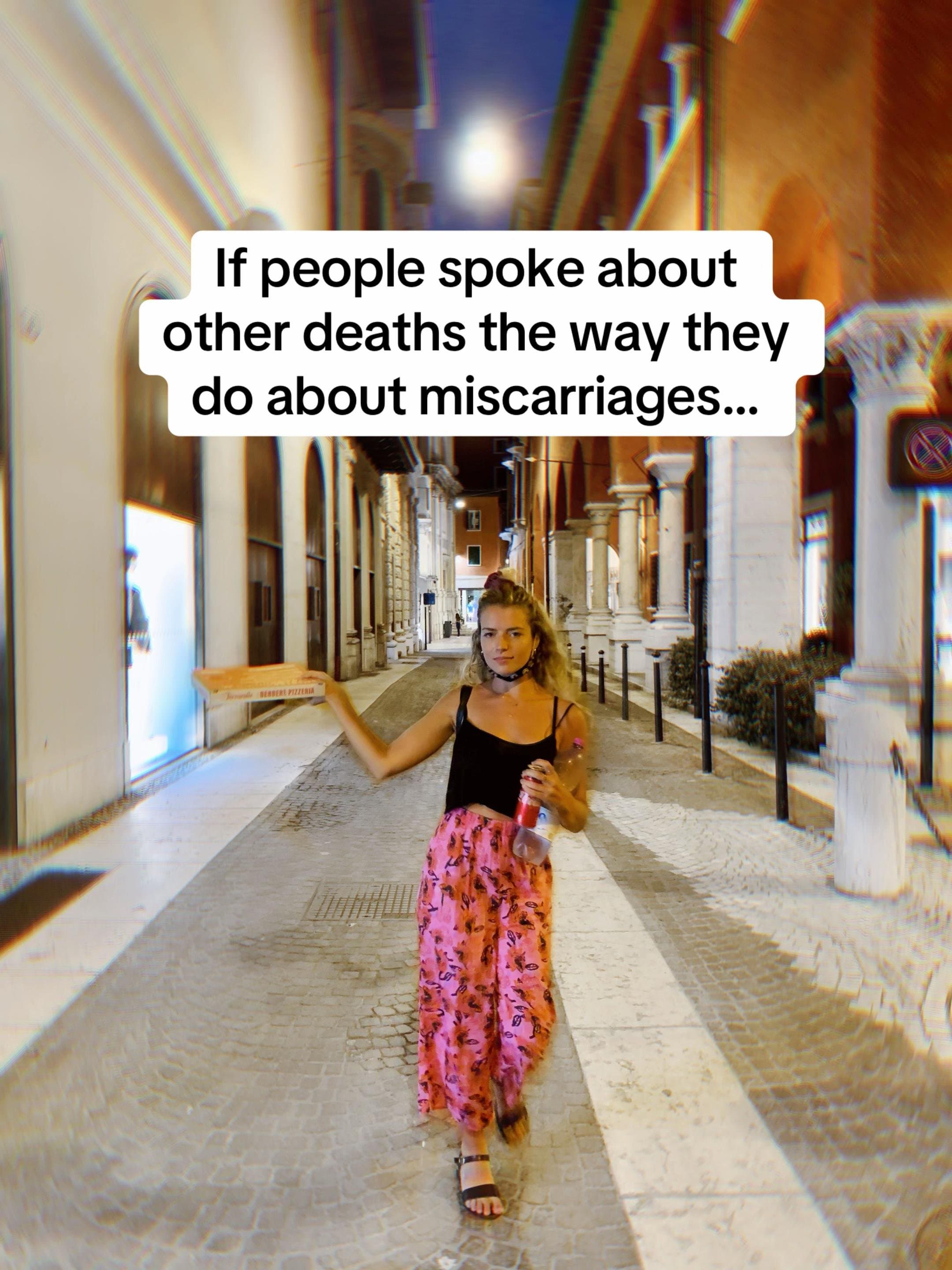 Slide 1: If people spoke about
other deaths the way they
do about miscarriages...