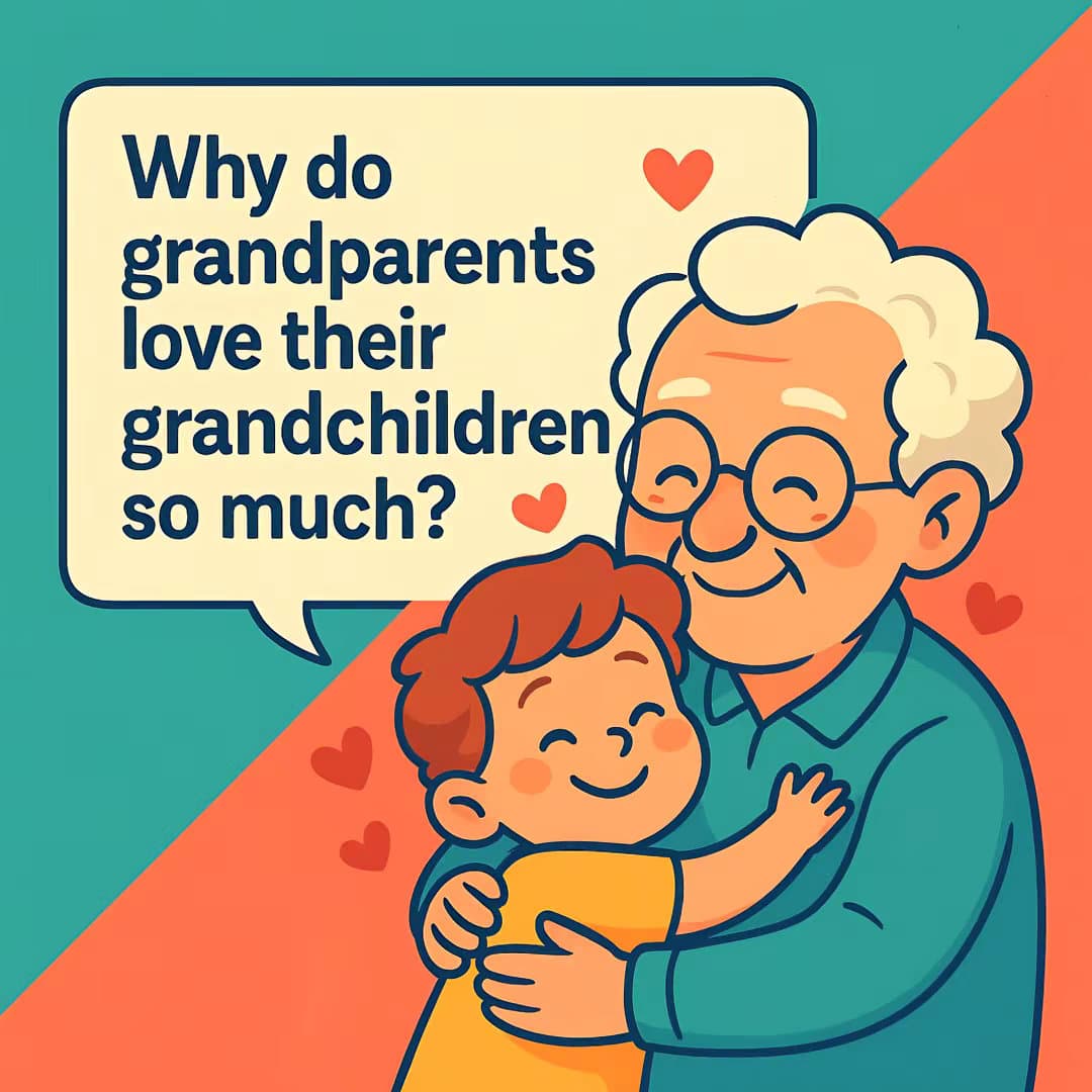 Slide 1: Why do
grandparents
love their
grandchildren
so much?