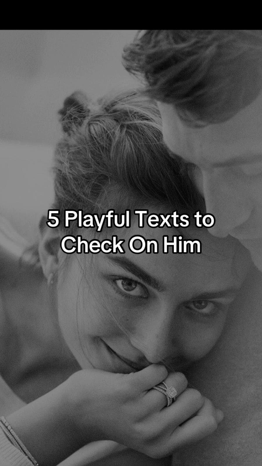 Slide 1: 5 Playful Texts to
Check On Him