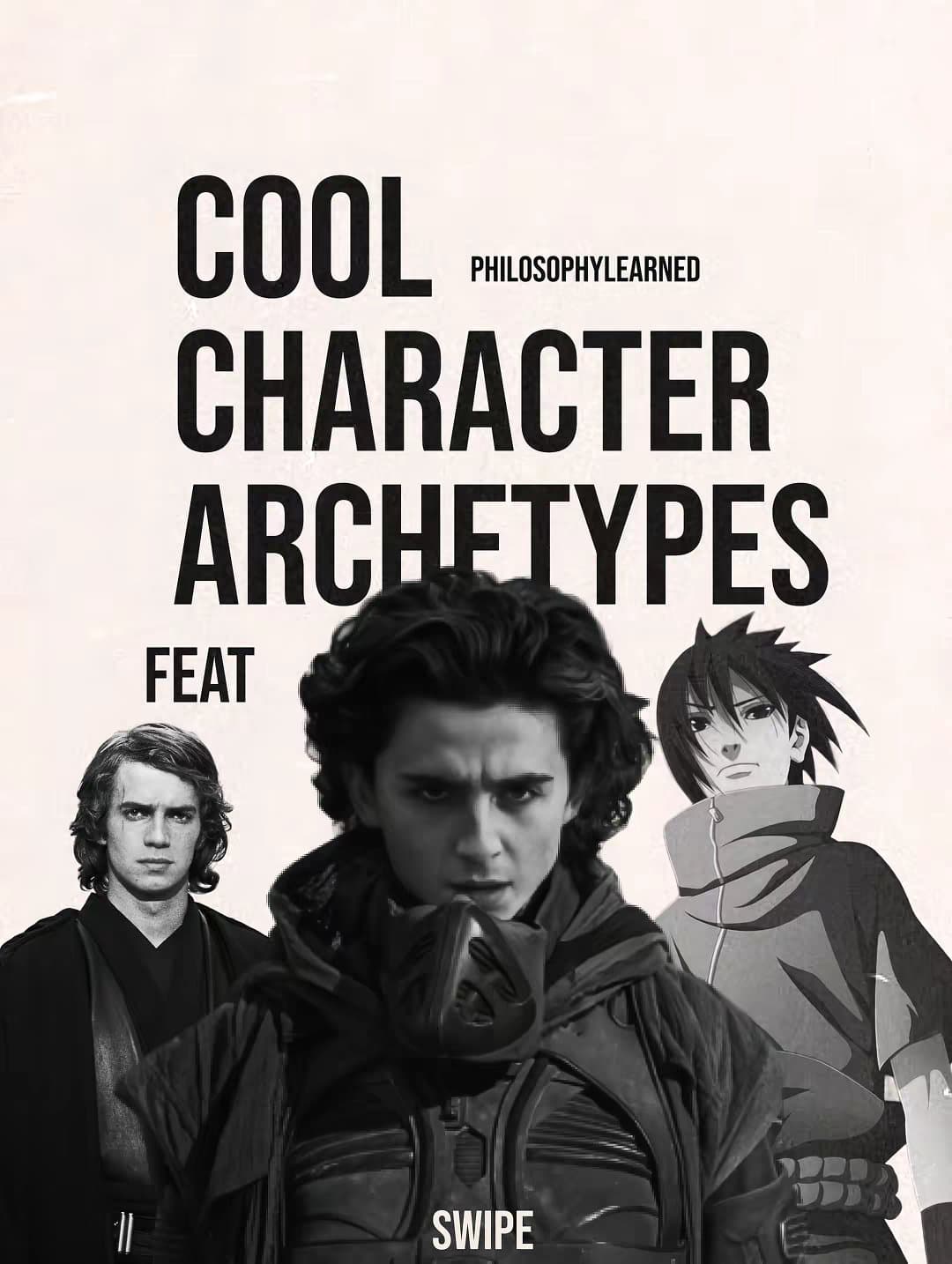 COOL CHARACTER ARCHETYPES FEAT