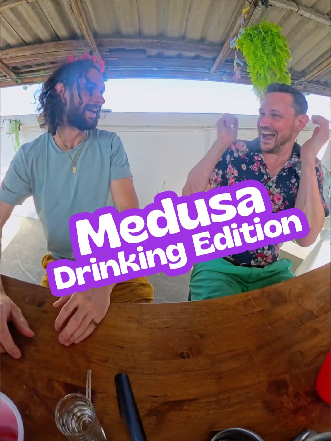 get everyone to put
their heads down
and close your eyes
like this
then on the
…