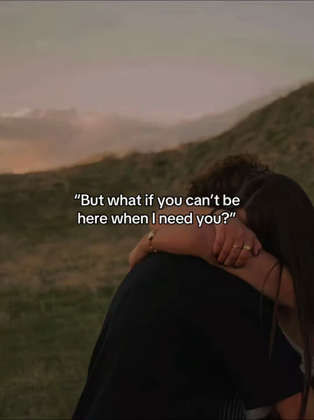 Slide 1: "But what if you can't be
here when I need you?"