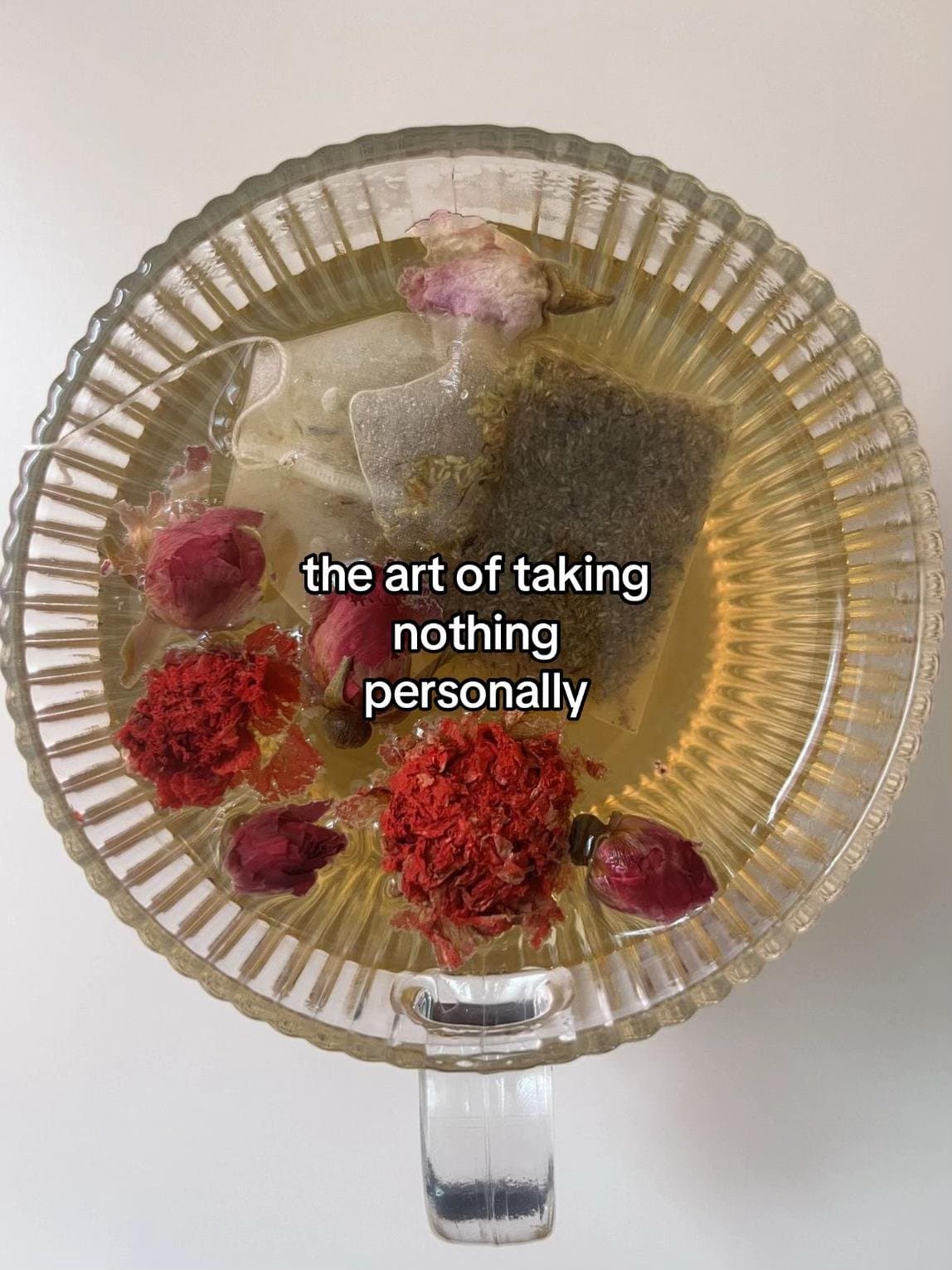 Slide 1: the art of taking
nothing
personally