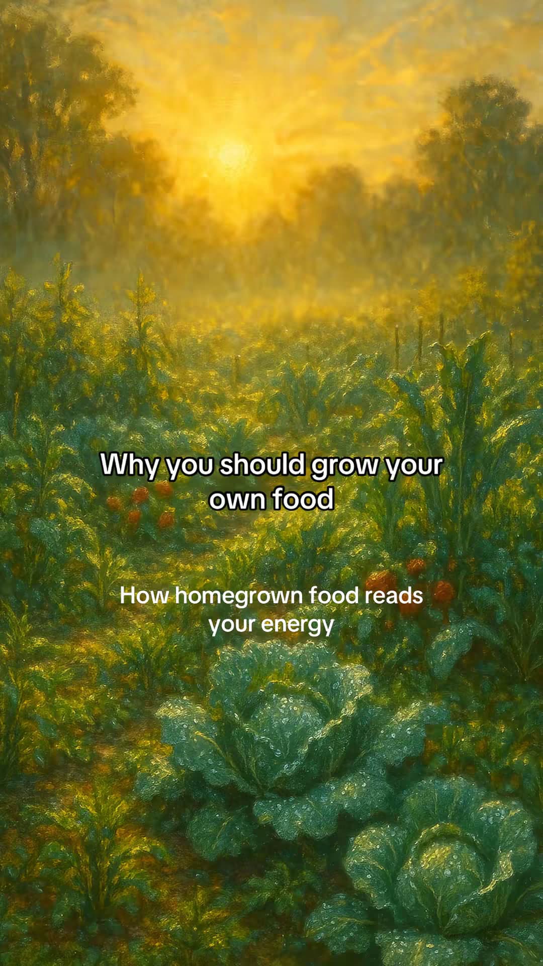 Slide 1: Why you should grow your
own food
How homegrown food reads
your energy