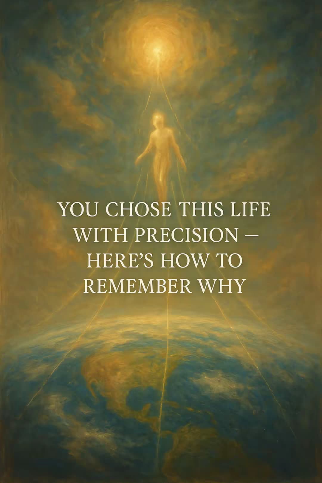 Slide 1: YOU CHOSE THIS LIFE
WITH PRECISION —
HERE'S HOW TO
REMEMBER WHY