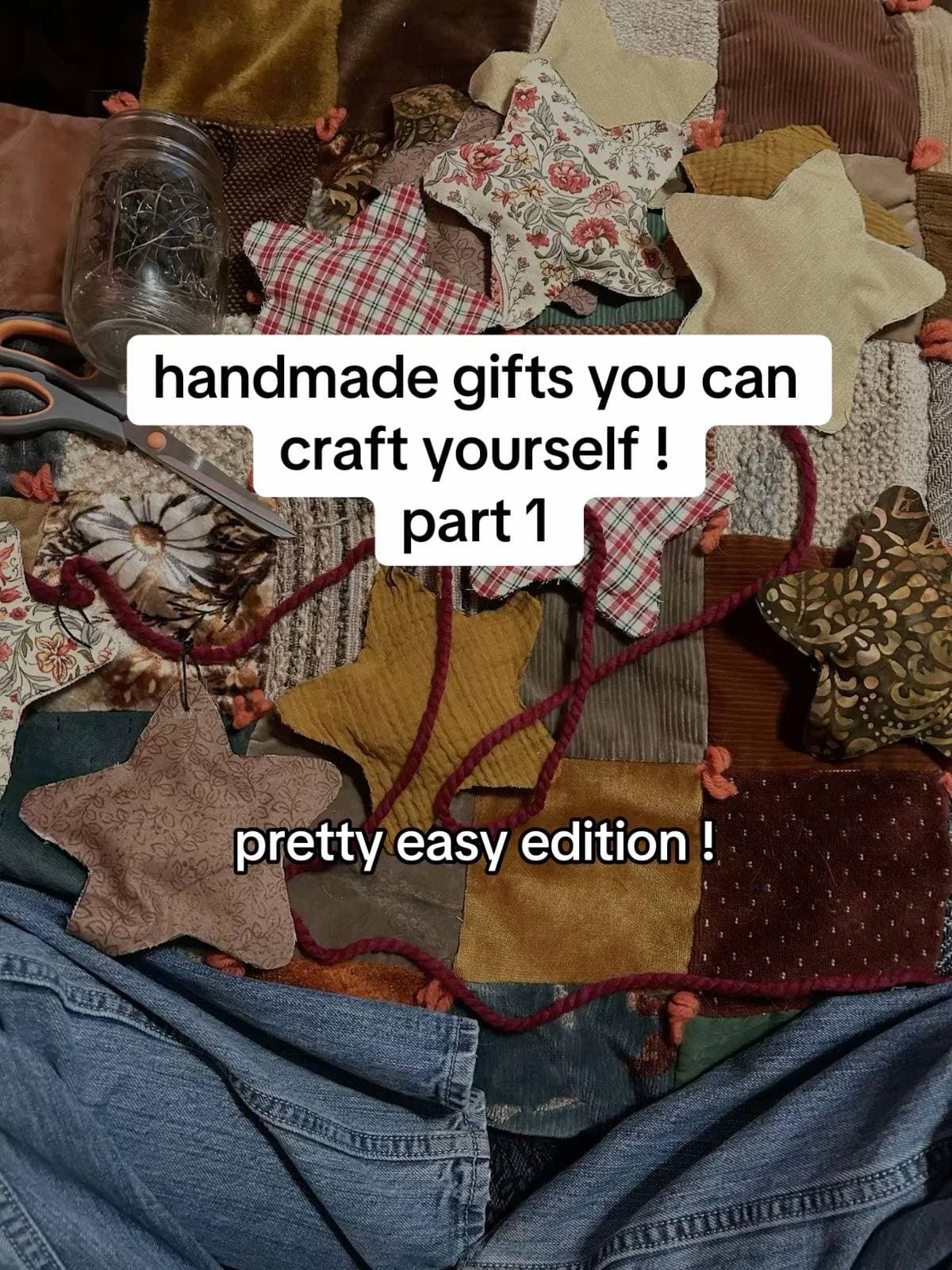 handmade gifts you can
craft yourself !
part 1
pretty easy edition !