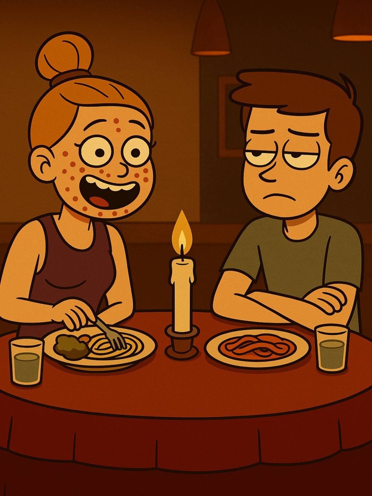 I don't
deserve this...