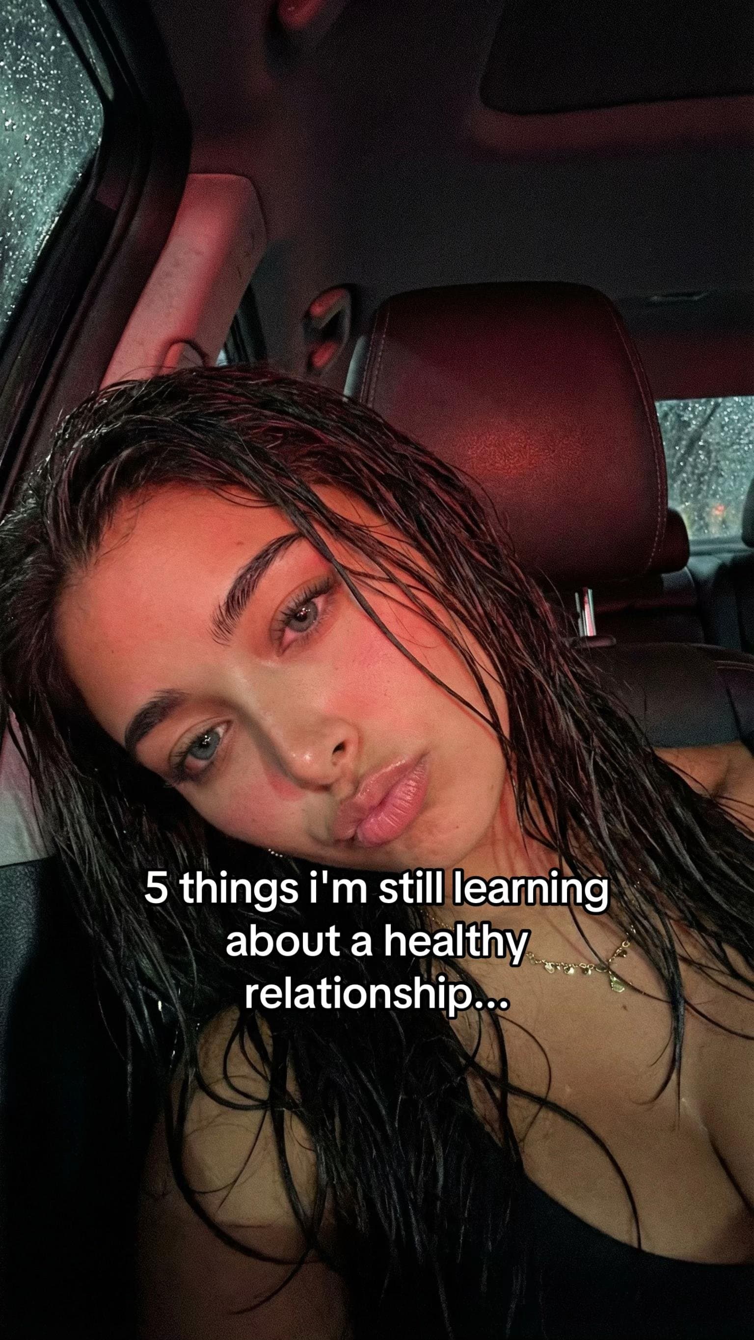 5 things i'm still learning
about a healthy
relationship...
