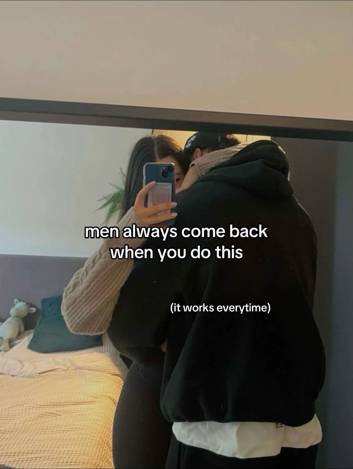 Slide 1: men always come back
when you do this
(it works everytime)