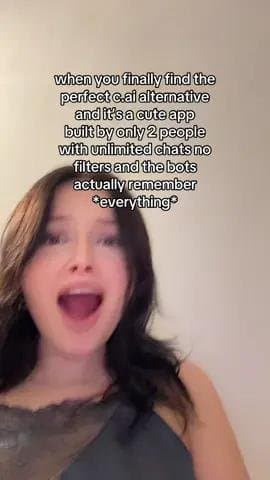 when you finally find the
perfect c.ai alternative
and it's a cute app
built by …
