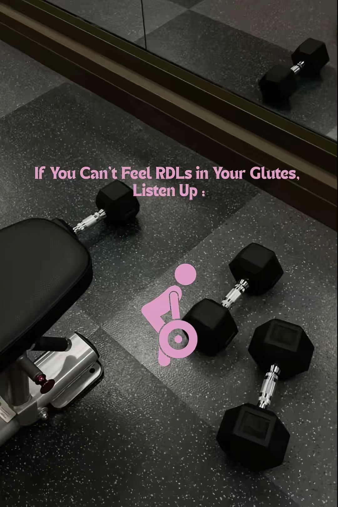Slide 1: If You Can't Feel RDLs in Your Glutes,
Listen Up: