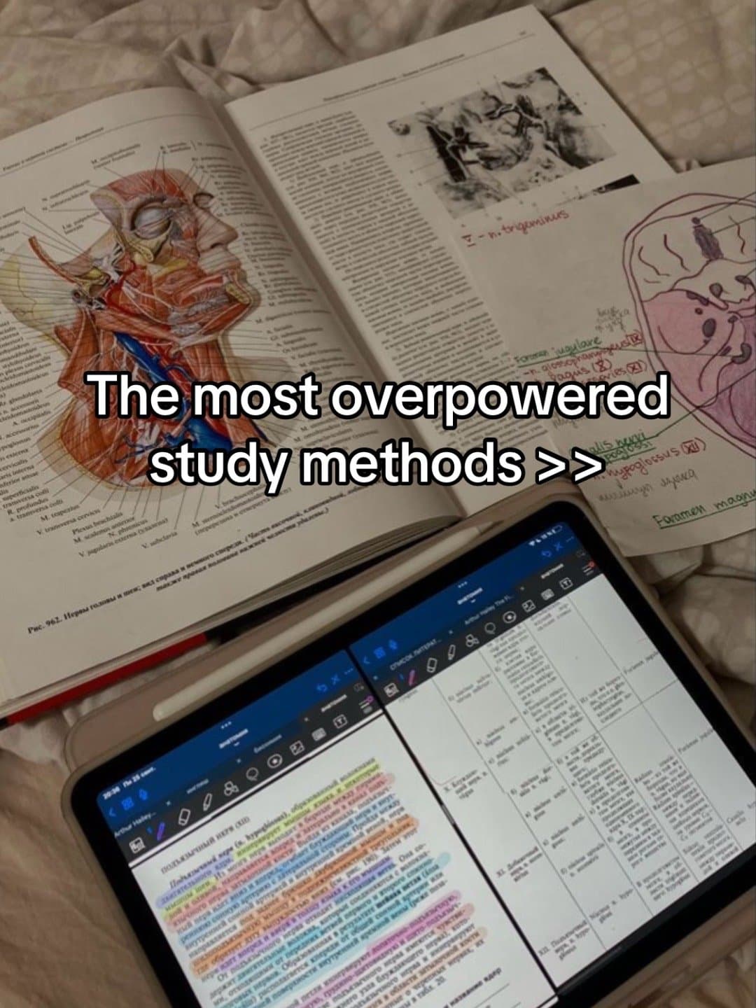 Slide 1: The most overpowered
study methods >>