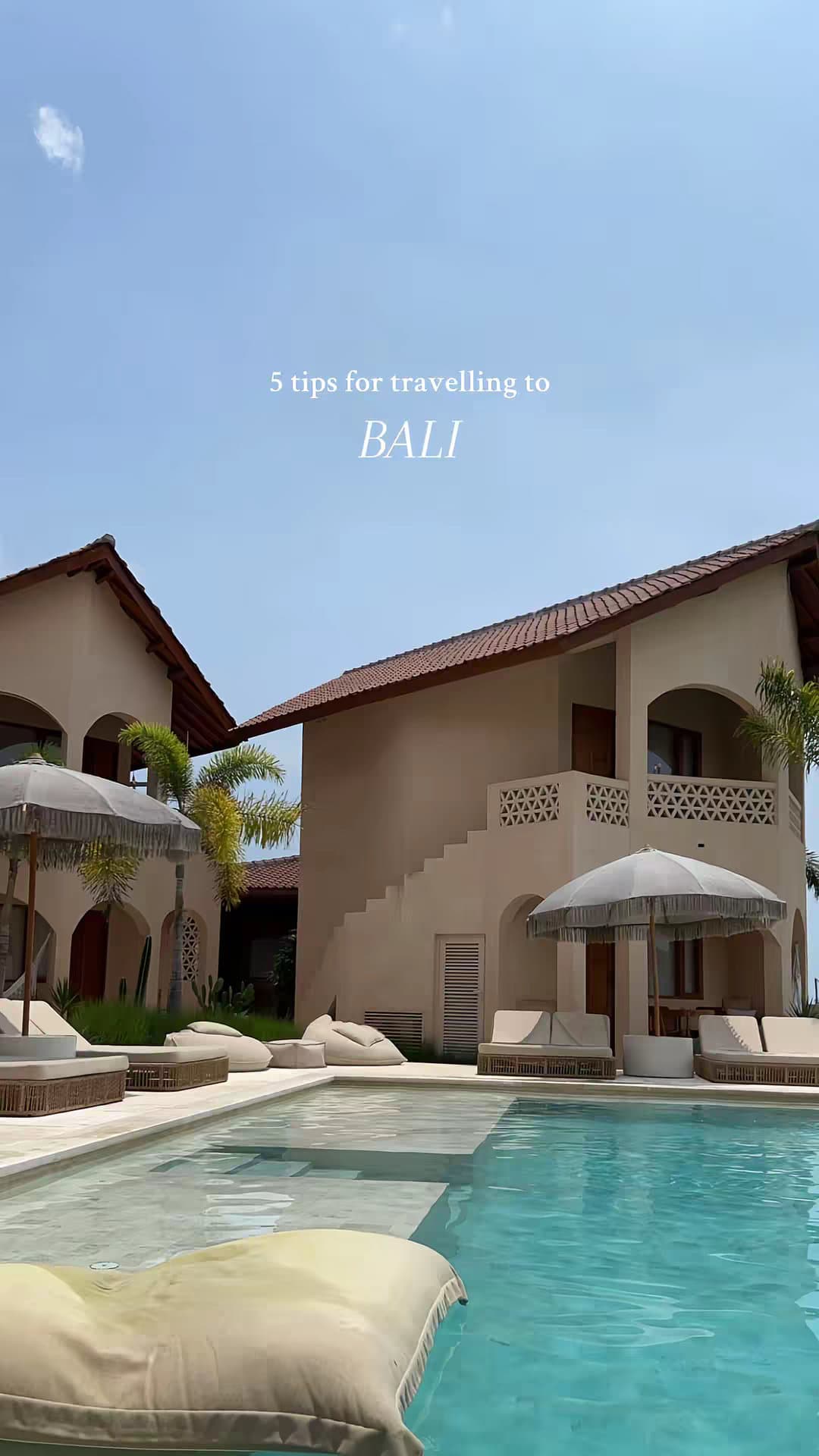 5 tips for travelling to
BALI