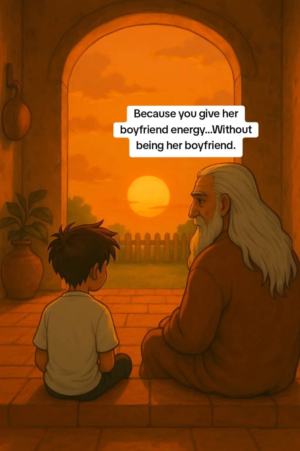 She texts me. She laughs at my
jokes. But she never wants
more. Why?