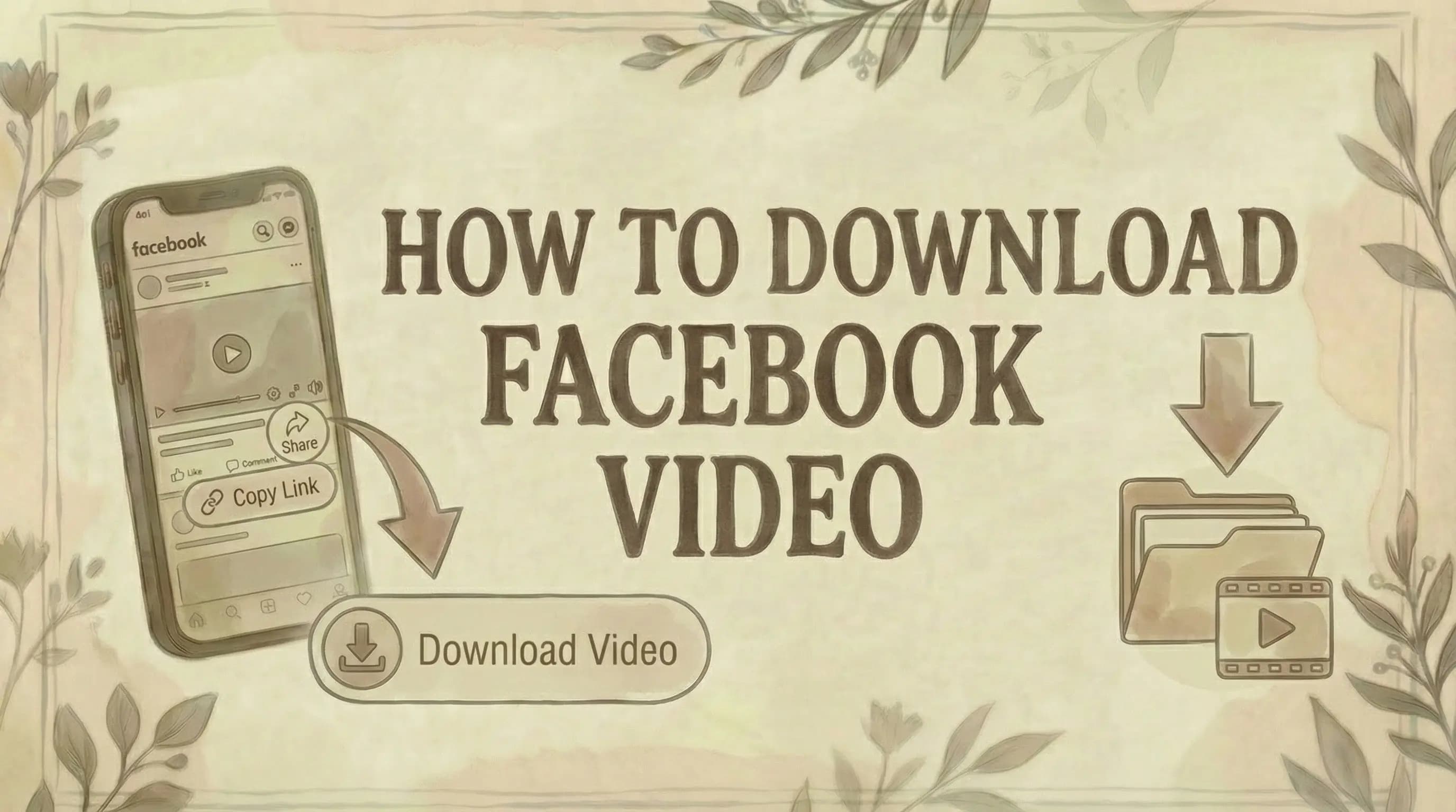 How to Download Facebook Video (2026 Guide)