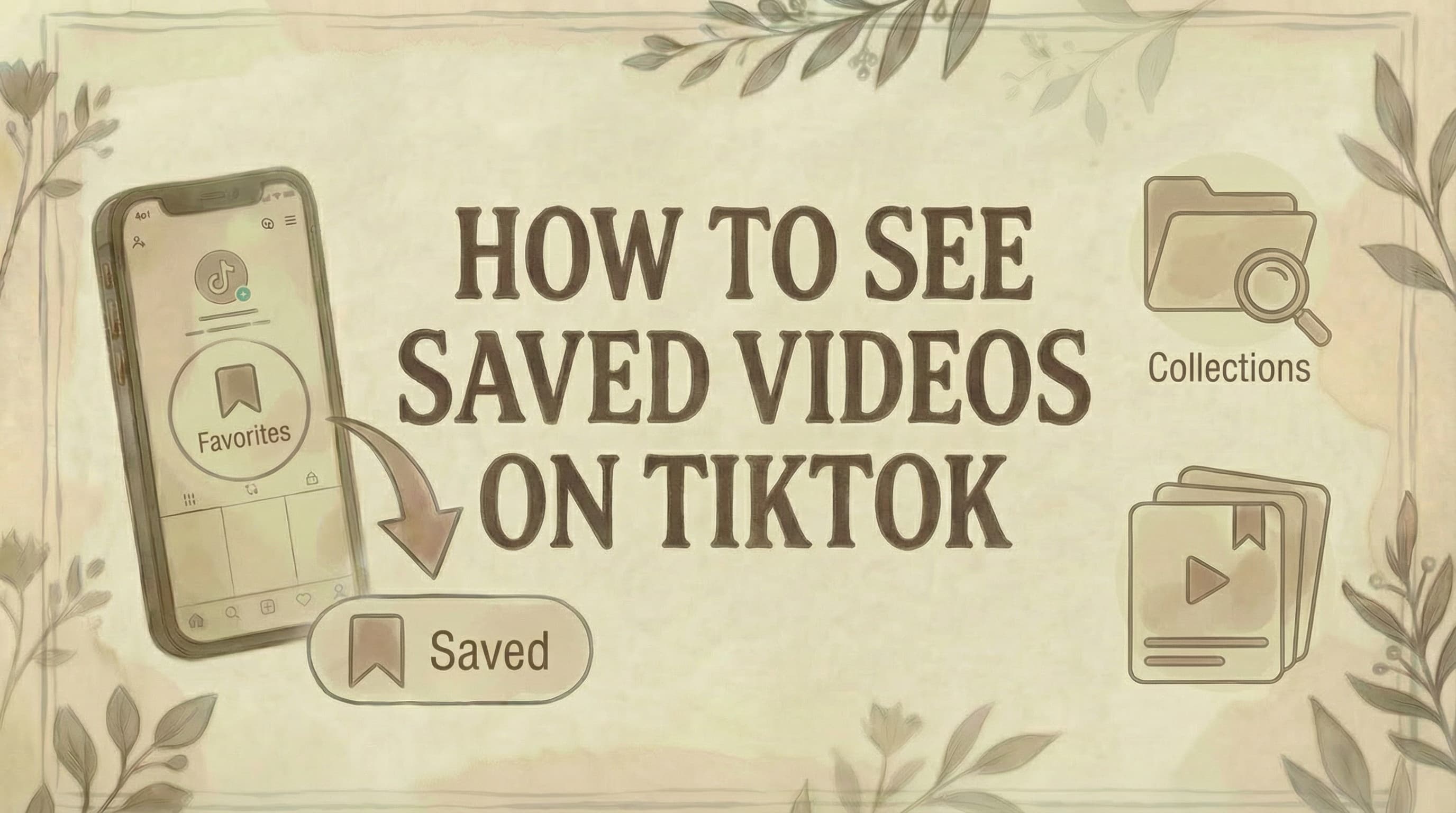 How to See Saved Videos on TikTok (2026 Guide)