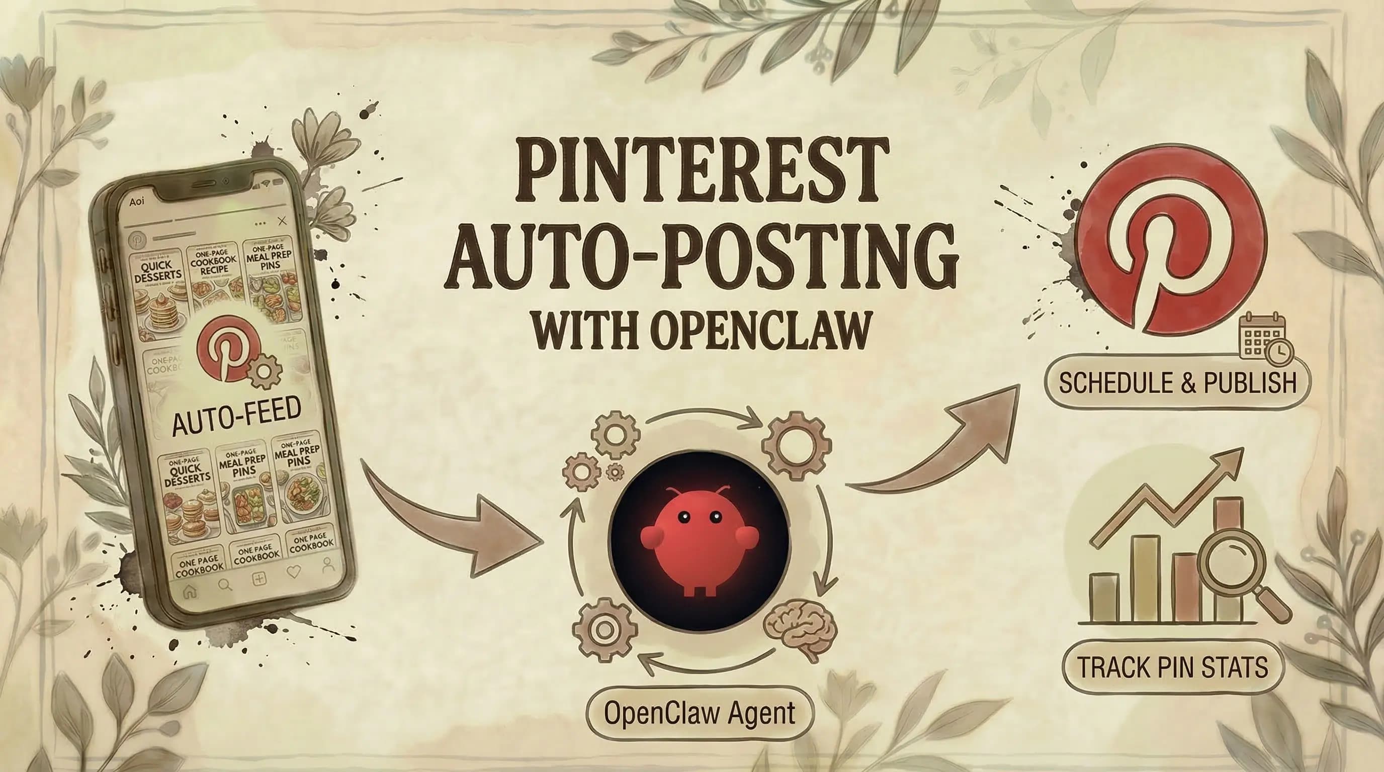 How to Automate Pinterest Posting with OpenClaw and Genviral (Step-by-Step)