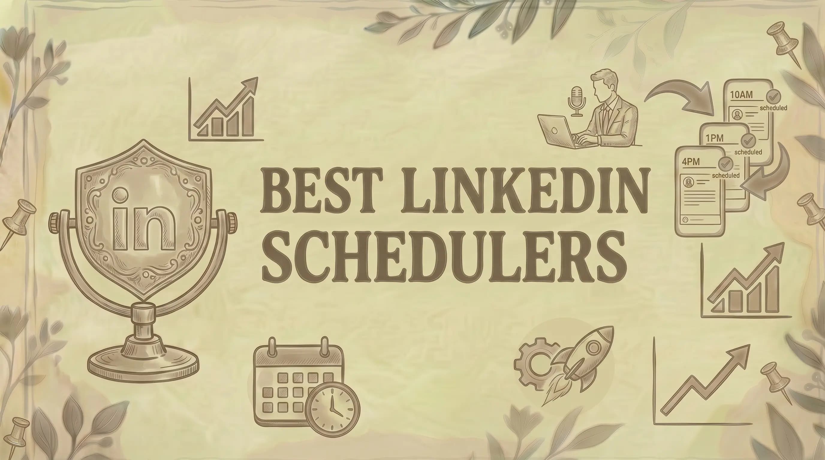 7 Best LinkedIn Schedulers in 2026 (Researched & Ranked)