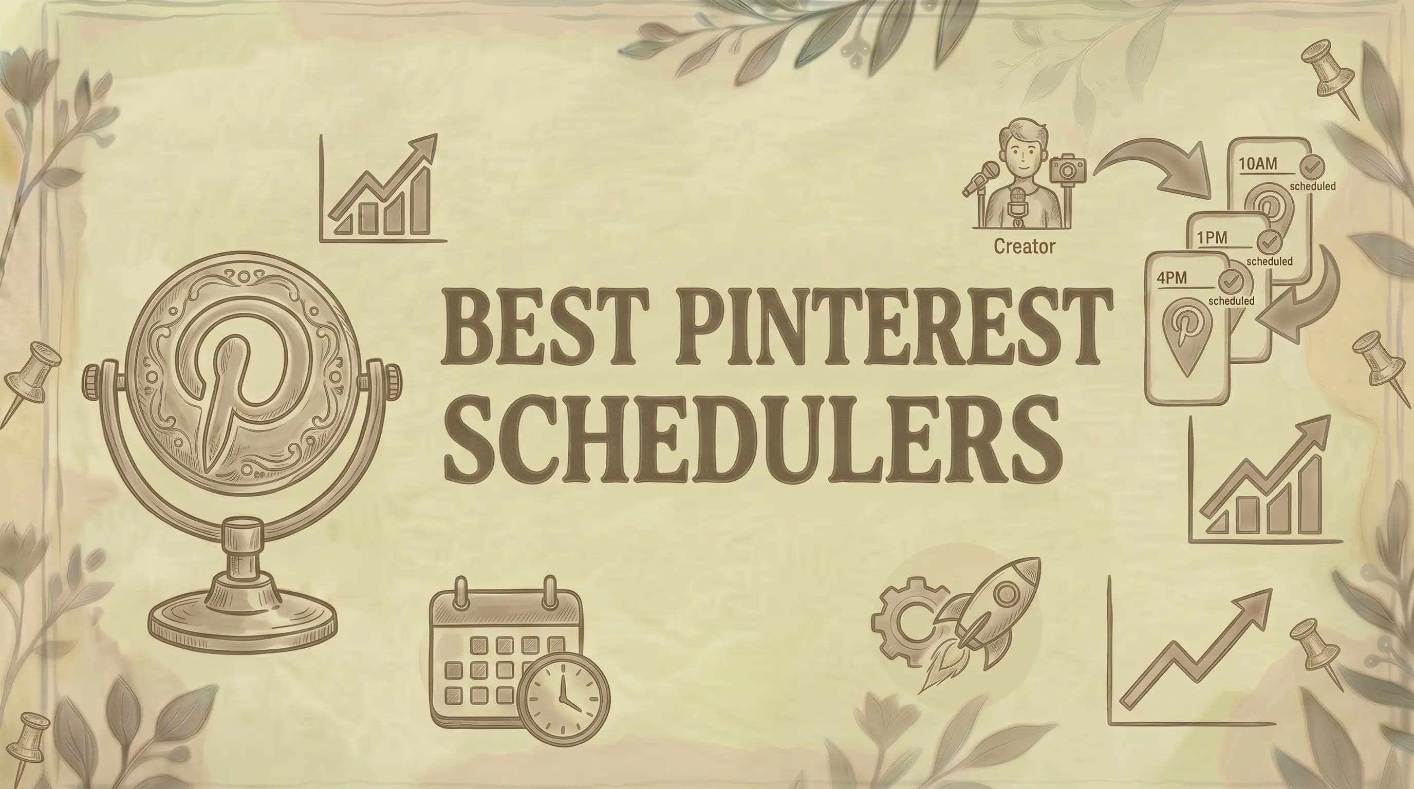 9 Best Pinterest Schedulers in 2026 (Researched & Ranked)