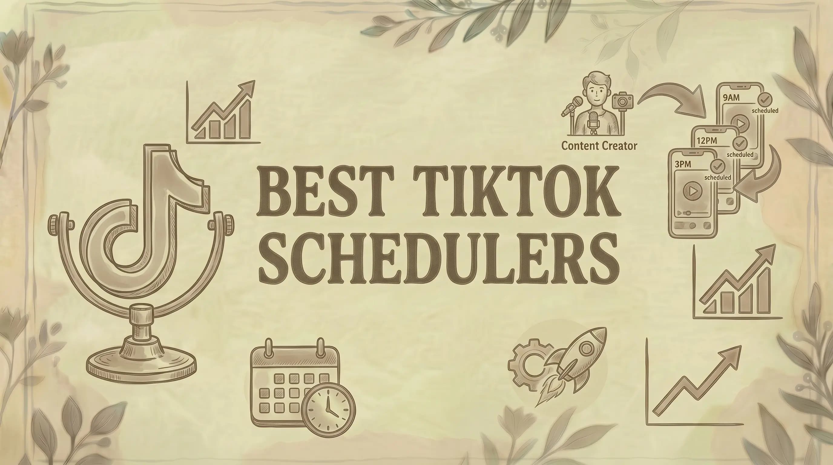 12 Best TikTok Schedulers in 2026 (Tested & Compared)
