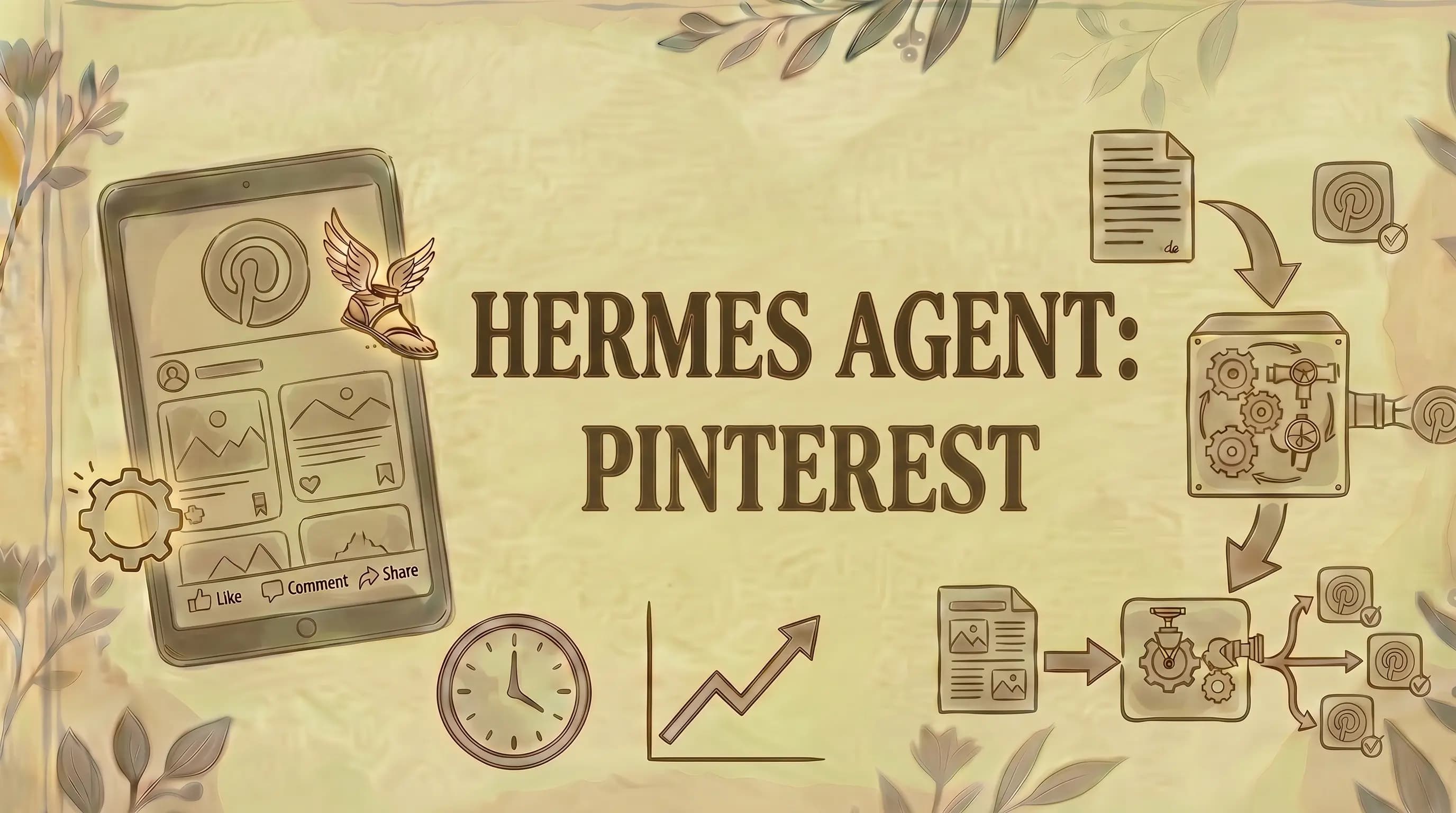 How to Automate Pinterest Posting with Hermes Agent (Social Media Setup Guide)